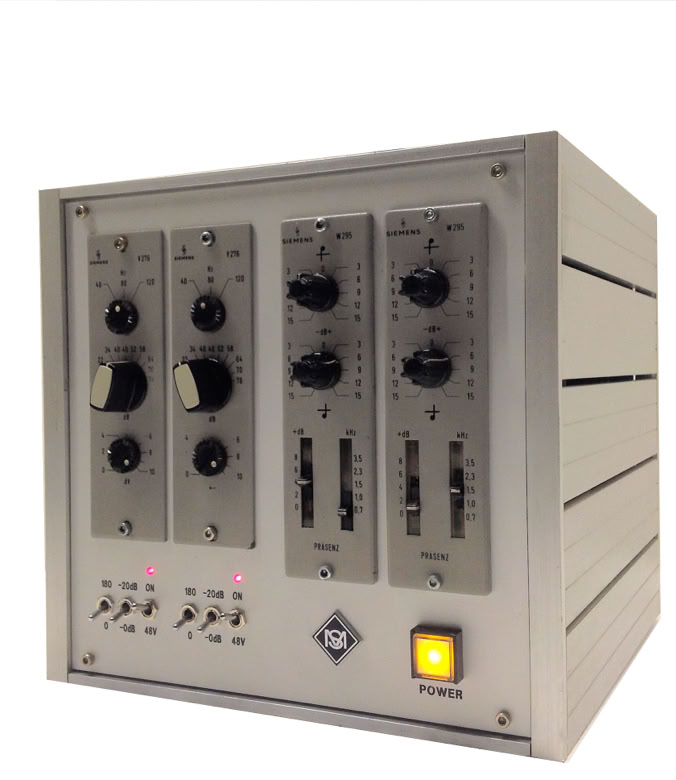Lunchbox with Siemens V276 and W295 equalisers