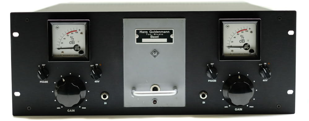 Hans Guldenmann Preamps